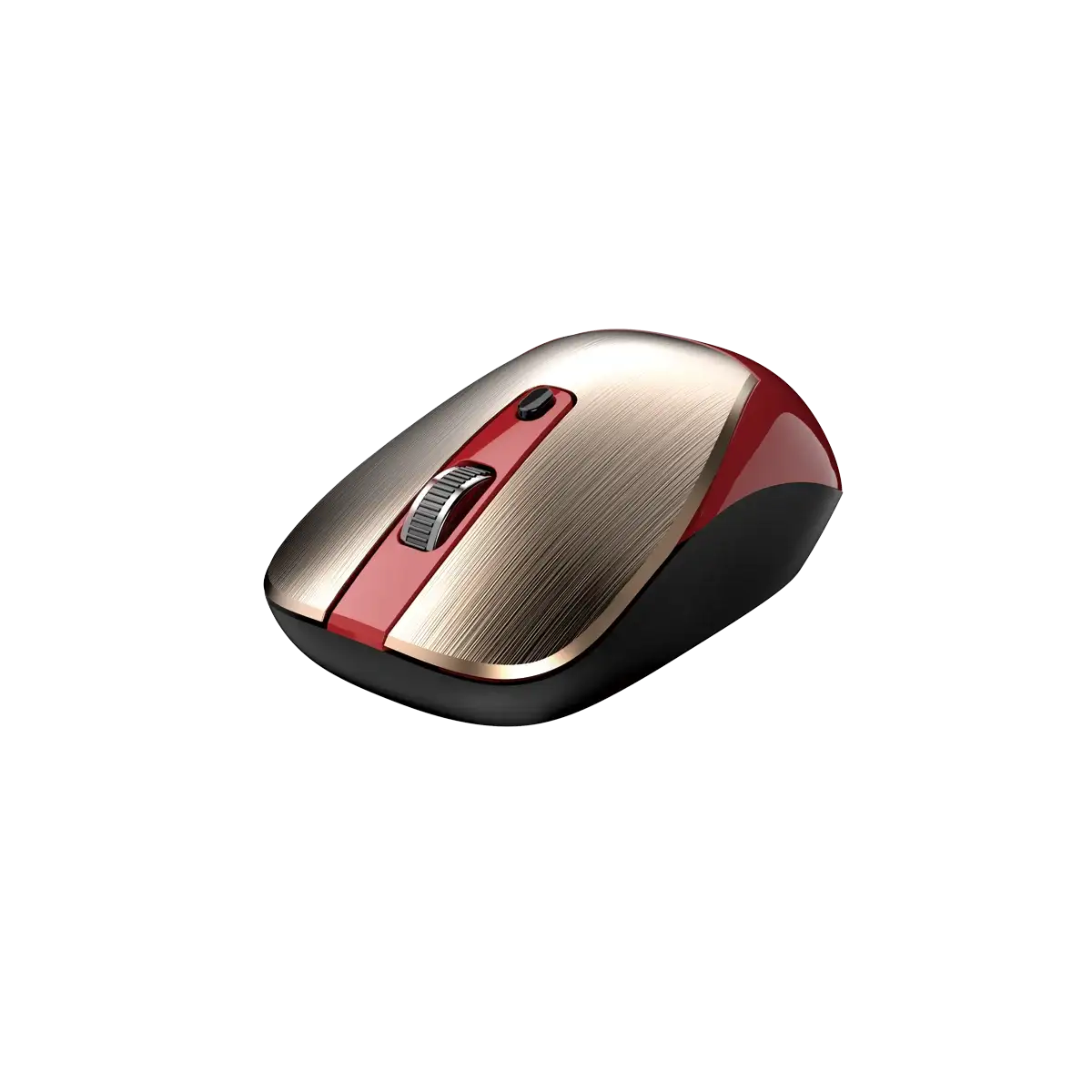 Genius NX-7125 /Bezdrátová/Optická/1200DPI/4 tlačítka/Copilot/2,4GHz/USB-A/ červeno-zlatá