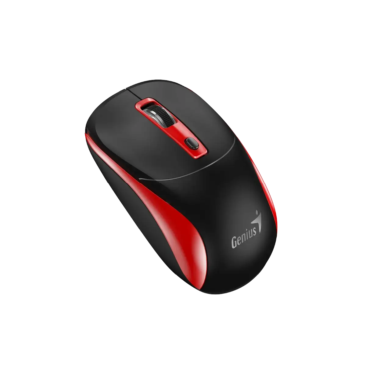 Genius NX-7123 /Bezdrátová/Optická/1200DPI/4 tlačítka/Copilot/2,4GHz/USB-A/ černo-červená