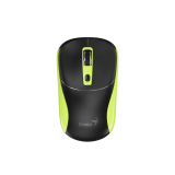 Genius NX-7123 /Bezdrátová/Optická/1200DPI/4 tlačítka/Copilot/2,4GHz/USB-A/ černo-zelená