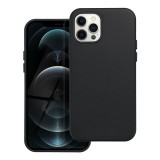LEATHER MAG COVER case for IPHONE 12 Pro black