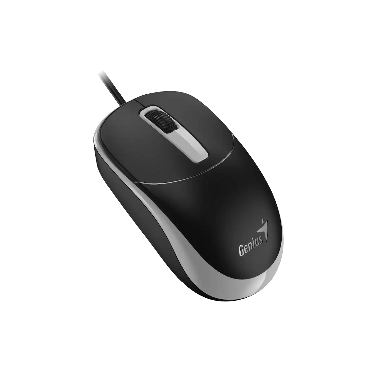 Genius DX-123 /Drátová/Optická/1200DPI/3 tlačítka/USB-C/ černo-šedá