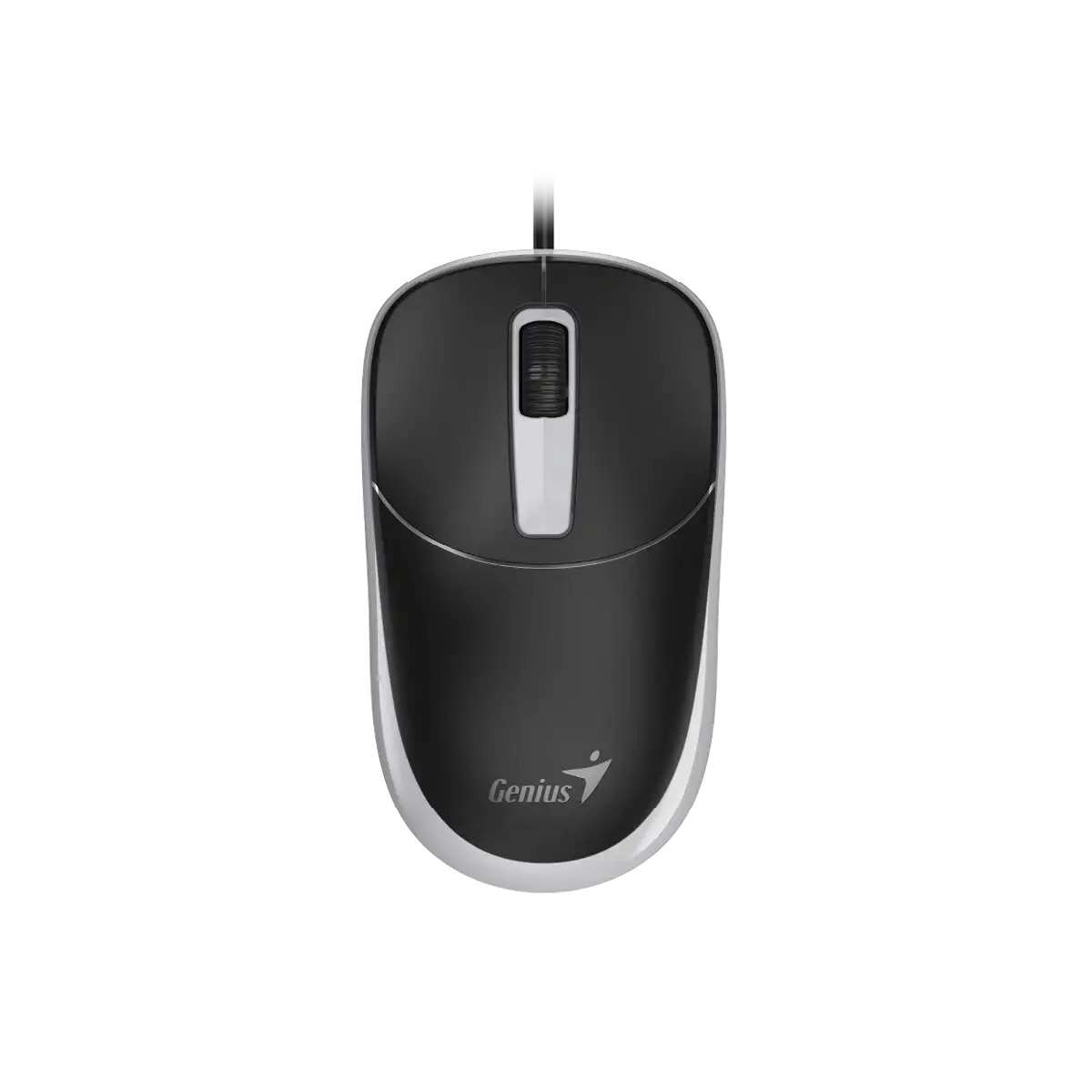 Genius DX-123 /Drátová/Optická/1200DPI/3 tlačítka/USB-C/ černo-šedá