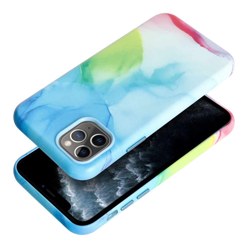 LEATHER MAG COVER case for IPHONE 11 Pro color splash