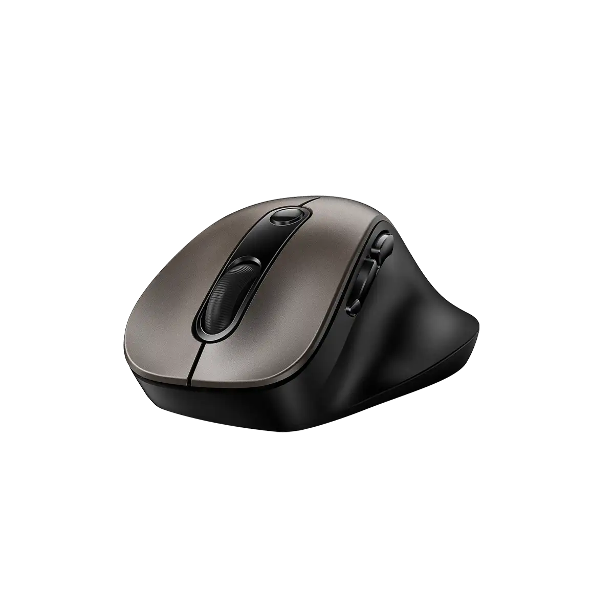 Genius Ergo 9000S myš /Ergonomická/Optická/Pro praváky/2 400 DPI/USB+BT/ Champagne Titanium