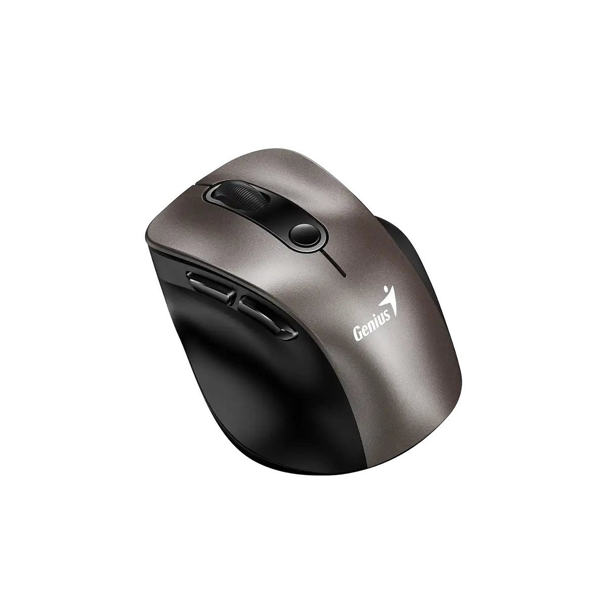 Genius Ergo 9000S myš /Ergonomická/Optická/Pro praváky/2 400 DPI/USB+BT/ Champagne Titanium