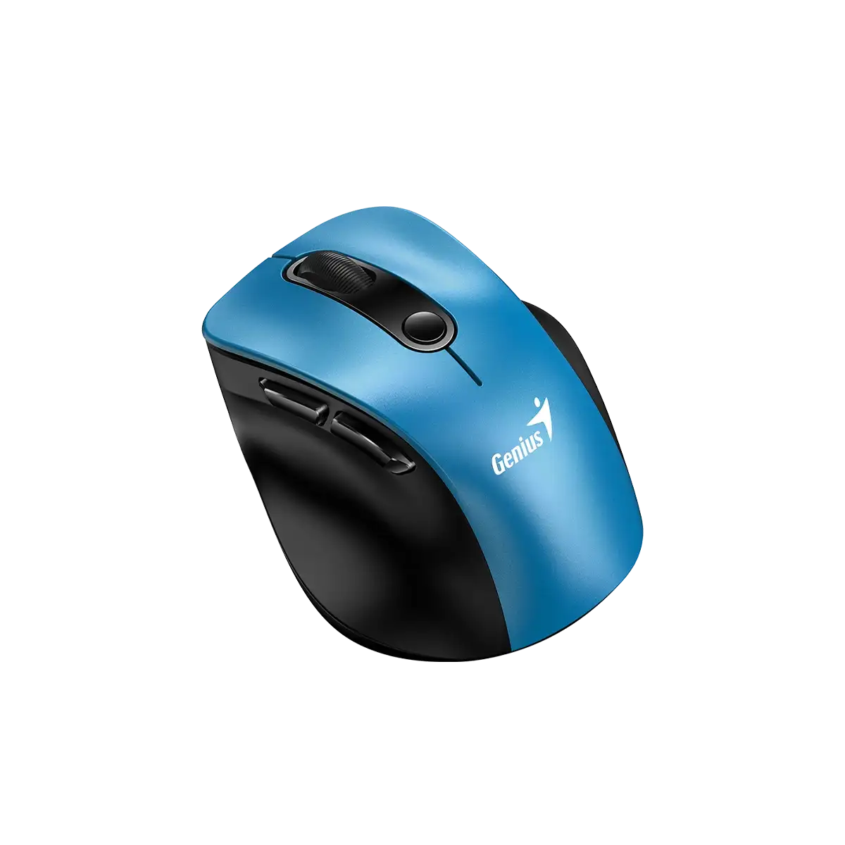 Genius Ergo 9000S myš /Ergonomická/Optická/Pro praváky/2 400 DPI/USB+BT/ černá-modrá