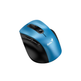 Genius Ergo 9000S myš /Ergonomická/Optická/Pro praváky/2 400 DPI/USB+BT/ černá-modrá