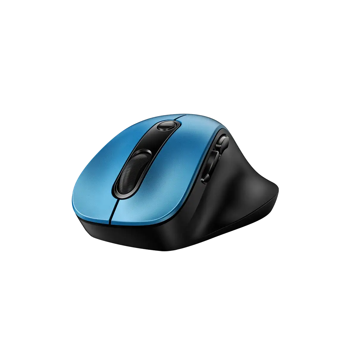 Genius Ergo 9000S myš /Ergonomická/Optická/Pro praváky/2 400 DPI/USB+BT/ černá-modrá
