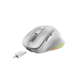 Genius Ergo 9000S Pro /Ergonomická/Optická/Pro praváky/2 400 DPI/USB+BT/ bílá