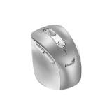 Genius Ergo 9000S Pro /Ergonomická/Optická/Pro praváky/2 400 DPI/USB+BT/ stříbrná