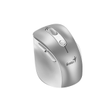 Genius Ergo 9000S Pro /Ergonomická/Optická/Pro praváky/2 400 DPI/USB+BT/ stříbrná