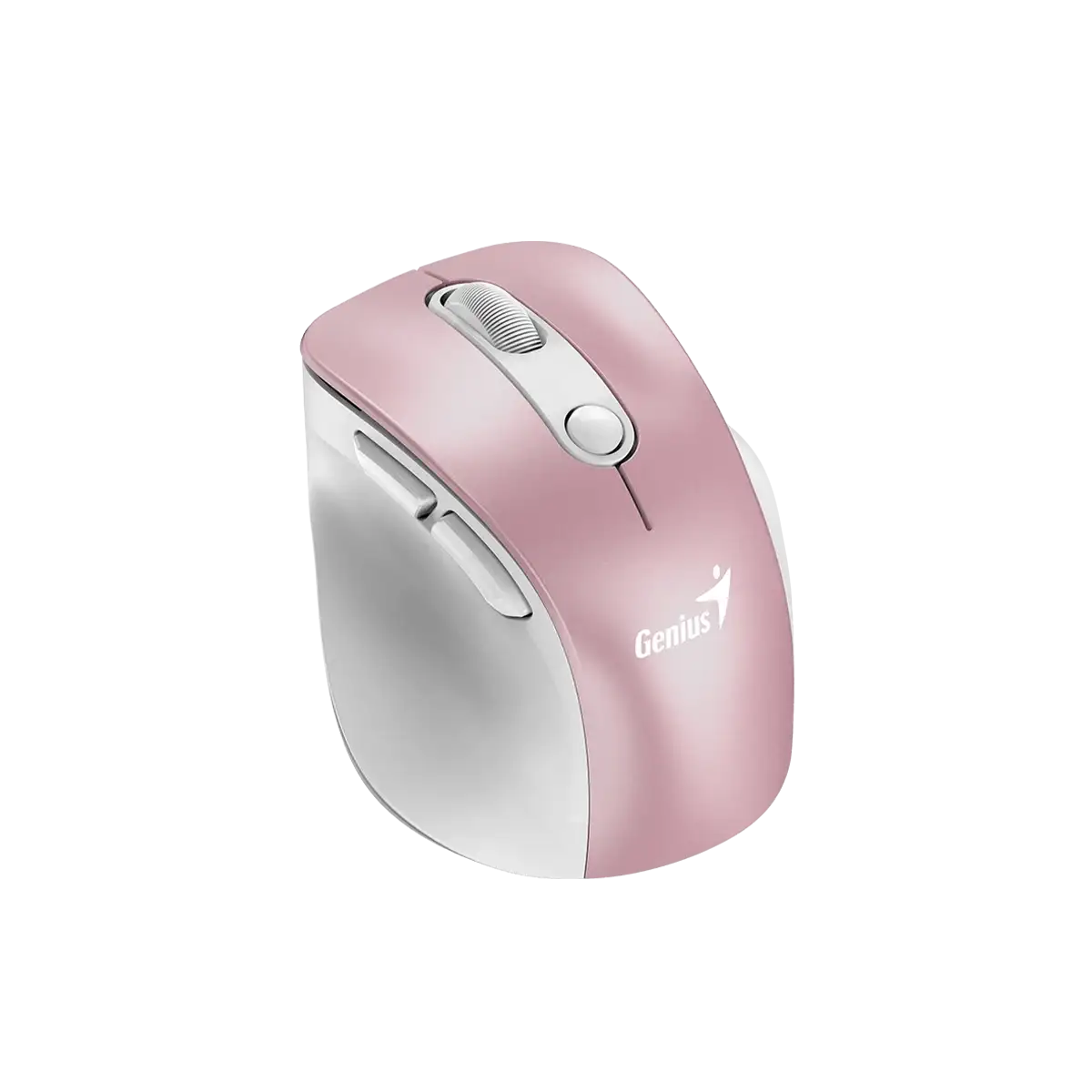 Genius Ergo 9000S Pro /Ergonomická/Optická/Pro praváky/2 400 DPI/USB+BT/ růžová
