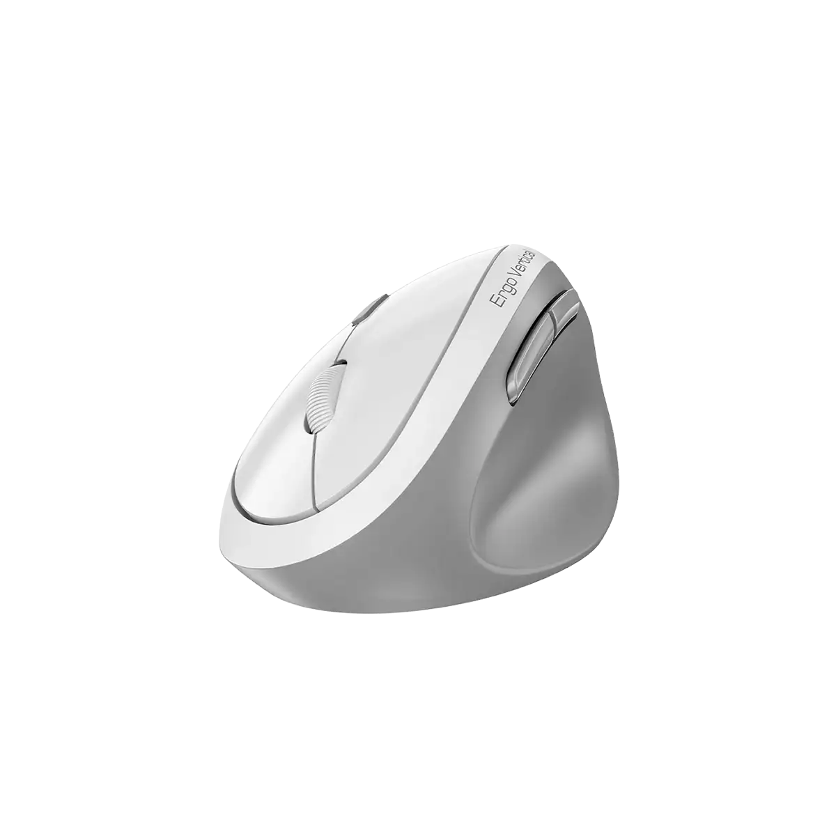 Genius Ergo 8350S /Bezdrátová/Optická/Vertikální/2400 DPI/6 tlačítek/Tichá/Copilot/2,4GHz/Bluetooth/ bílá