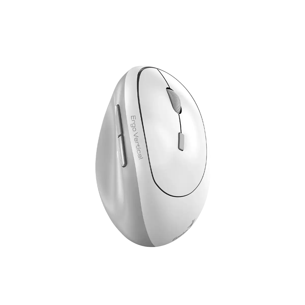 Genius Ergo 8350S /Bezdrátová/Optická/Vertikální/2400 DPI/6 tlačítek/Tichá/Copilot/2,4GHz/Bluetooth/ bílá