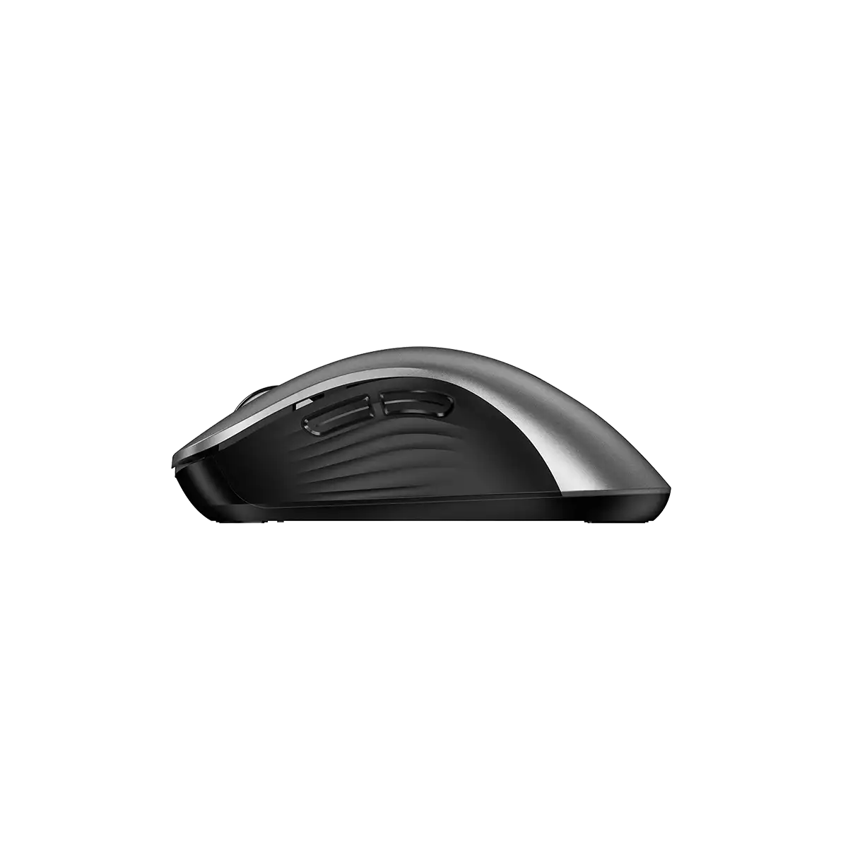 Genius Ergo 8100S /Bezdrátová/Ergonomická/Optická/Pro praváky/1 600 DPI/USB/ černá-šedá