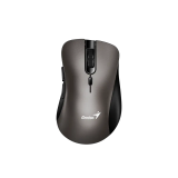 Genius Ergo 8100S /Bezdrátová/Ergonomická/Optická/Pro praváky/1 600 DPI/USB/ titanová
