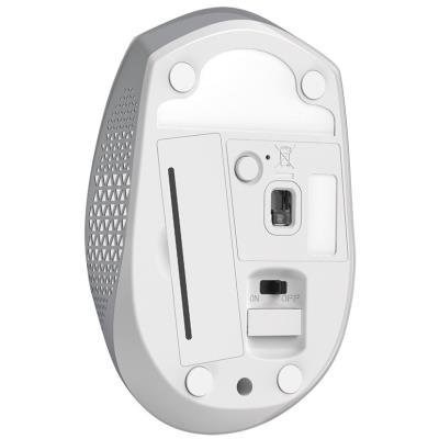 Genius NX-8000S BT /Bezdrátová/Bluetooth/2,4GHz/1 200 DPI/ bílá-šedá