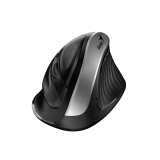 Genius Ergo 8250S /Bezdrátová/Vertikální/Optická/Pro praváky/1 600 DPI/USB/ černá-stříbrná