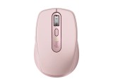 Logitech MX Anywhere 3S /Bezdrátová/Bluetooth/6 tlačítek/8 000 DPI/USB-C/Tichá/ růžová
