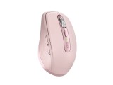 Logitech MX Anywhere 3S /Bezdrátová/Bluetooth/6 tlačítek/8 000 DPI/USB-C/Tichá/ růžová