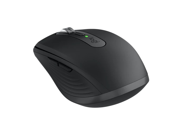 Logitech MX Anywhere 3S for Business /Bezdrátová/Bluetooth+USB/6 tlačítek/8 000 DPI/USB-C/Tichá/ šedá