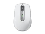 Logitech MX Anywhere 3S for Business /Bezdrátová/Bluetooth+USB/6 tlačítek/8 000 DPI/USB-C/Tichá/ světle šedá