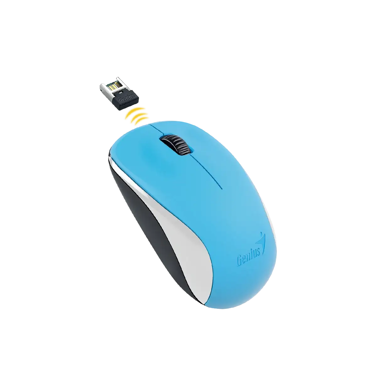Genius NX-7000 /Bezdrátová/USB/Optická/1 200 DPI/ modrá
