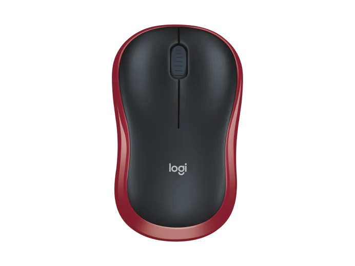 PROMO myš Logi Wireless Mouse M185, Red