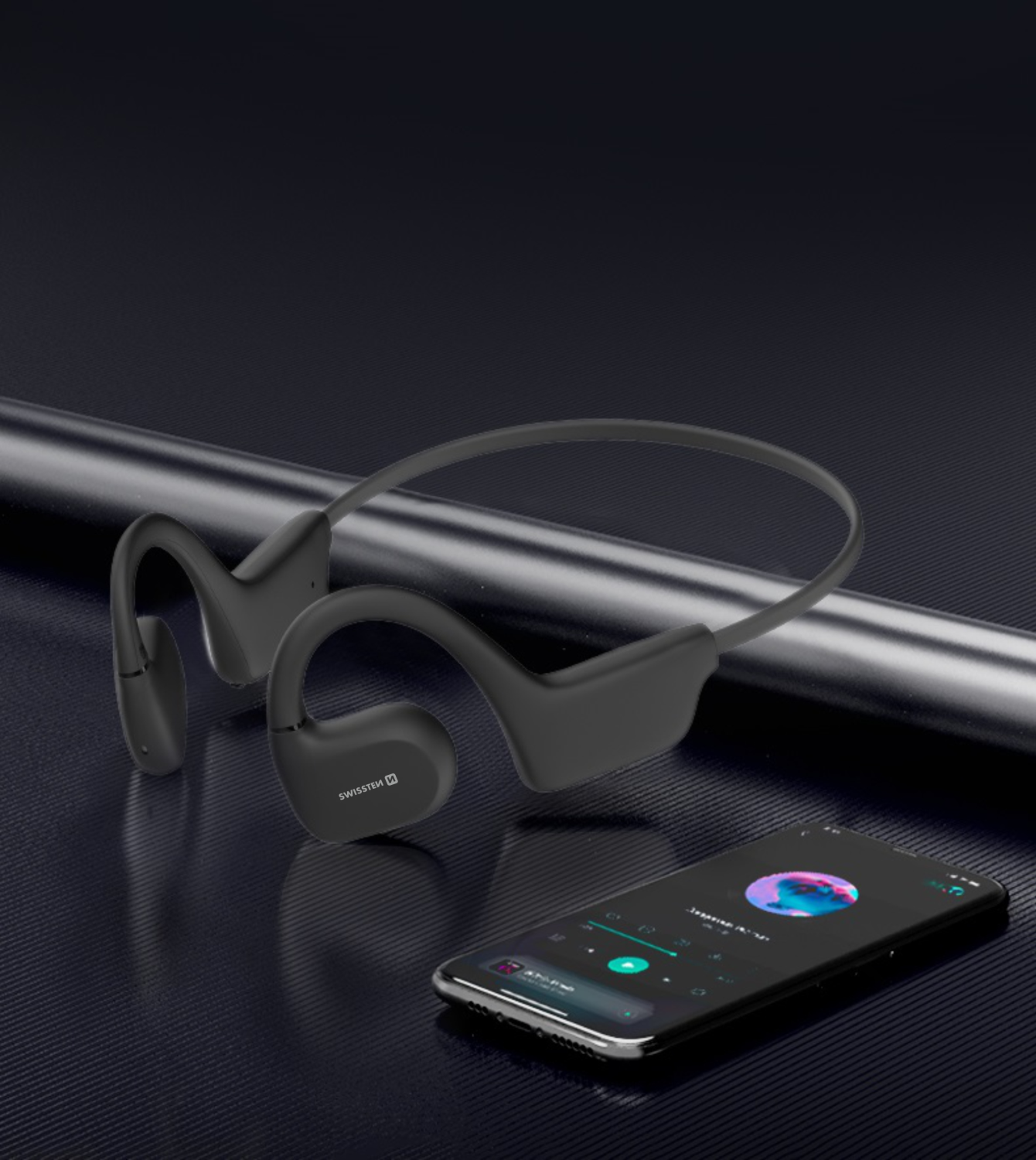 Swissten Gym Open Ear bluetooth sluchátka