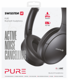 Swissten Pure ANC bluetooth sluchátka černá