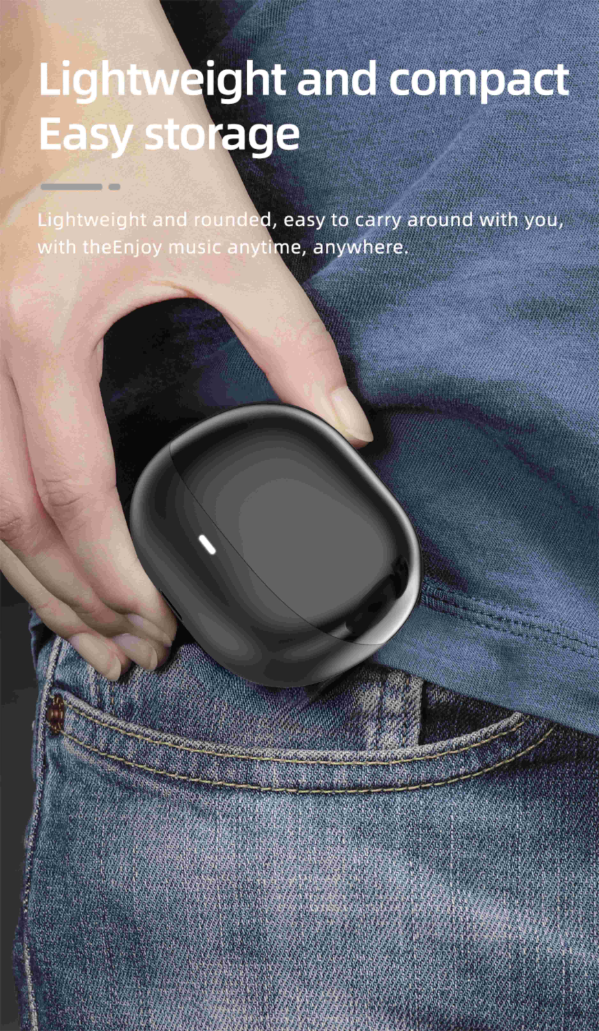 Swissten Focus ANC sluchátka černá