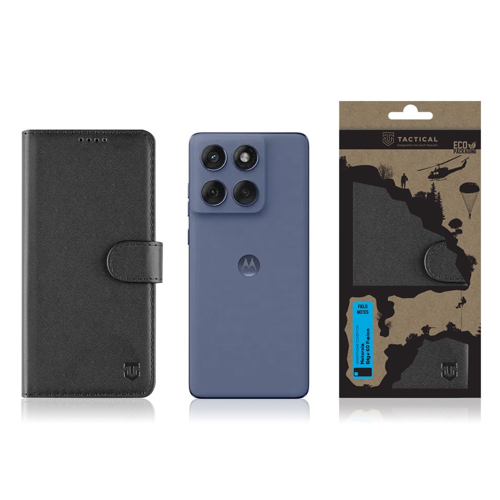 Tactical Field Notes pro Motorola Edge 60 Fusion Black