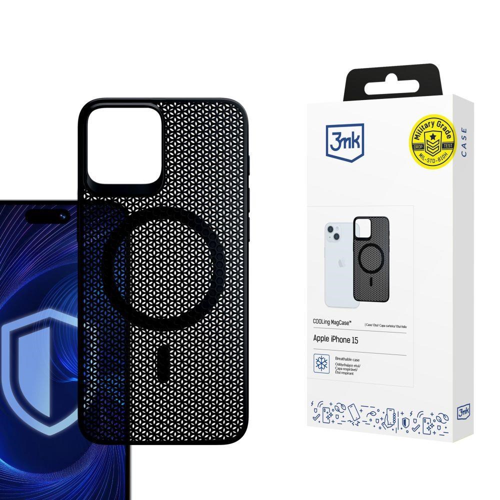Zadní kryt 3mk COOLing MagCase pro Apple iPhone 13 Pro Max, černá