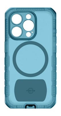 Zadný kryt ITSKINS VAULT R//FROST 4,5m MagSafe pr Apple iPhone 15 Pro, modrá