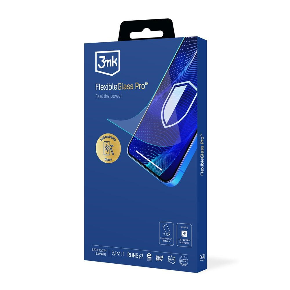 Tvrzené sklo 3mk FlexibleGlass PRO pro Apple iPhone 16e