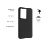 Zadní pogumovaný kryt FIXED Story pro Realme C75 4G, černý