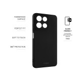 Zadní pogumovaný kryt FIXED Story pro Motorola Moto G15/Power, černý