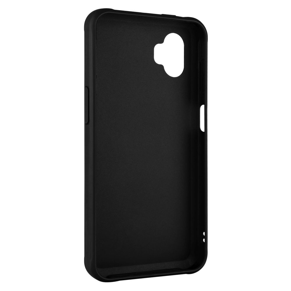 Zadní pogumovaný kryt FIXED Story pro Samsung Galaxy Xcover 7 Pro, černý