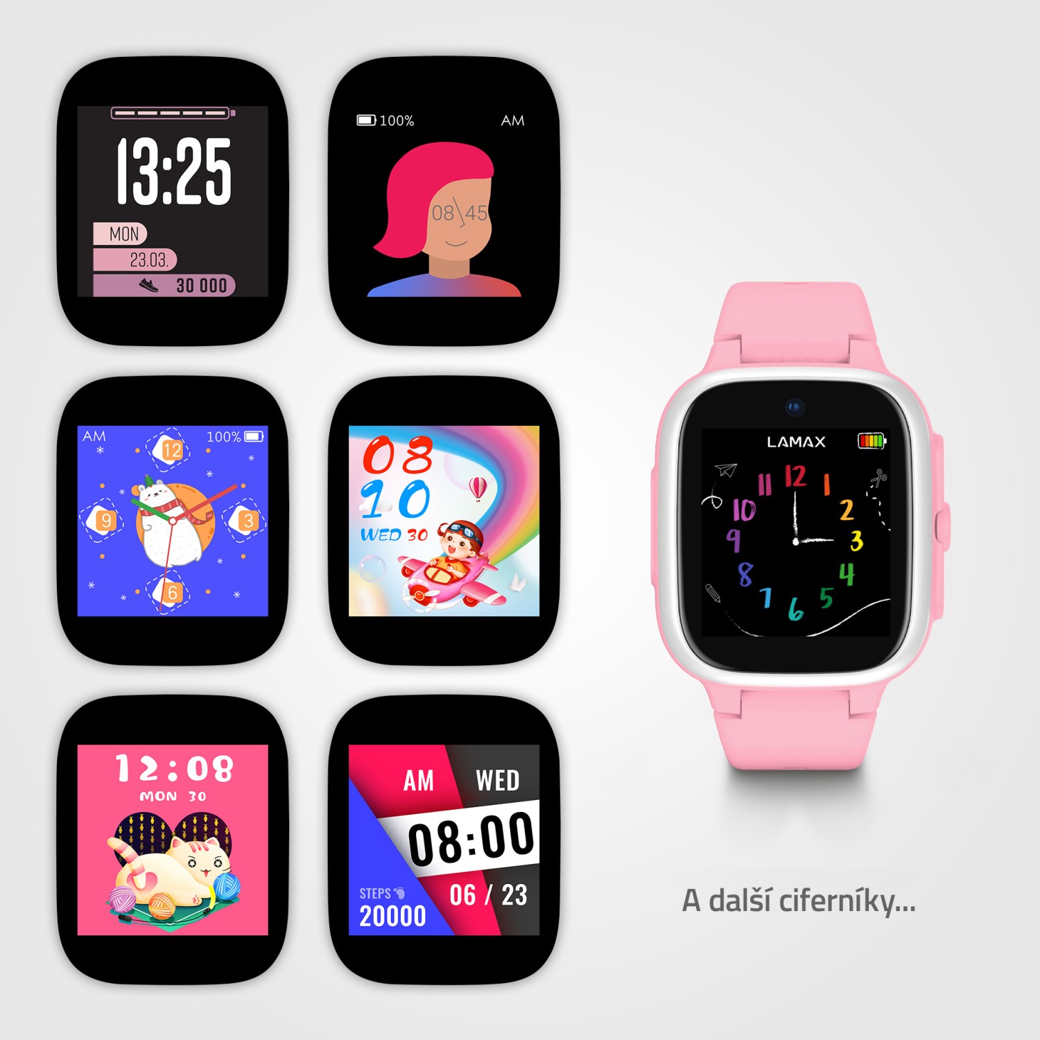 LAMAX WatchY4 Play Pink