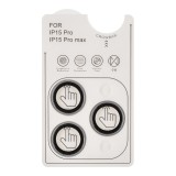 OBAL:ME Ochrana Čoček pro Apple iPhone 15 Pro/15 Pro Max White Titanium