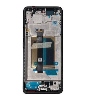 LCD display + dotyková doska + predný kryt pre Xiaomi Redmi Note 14 Pro + 5G, blue (Service Pack)