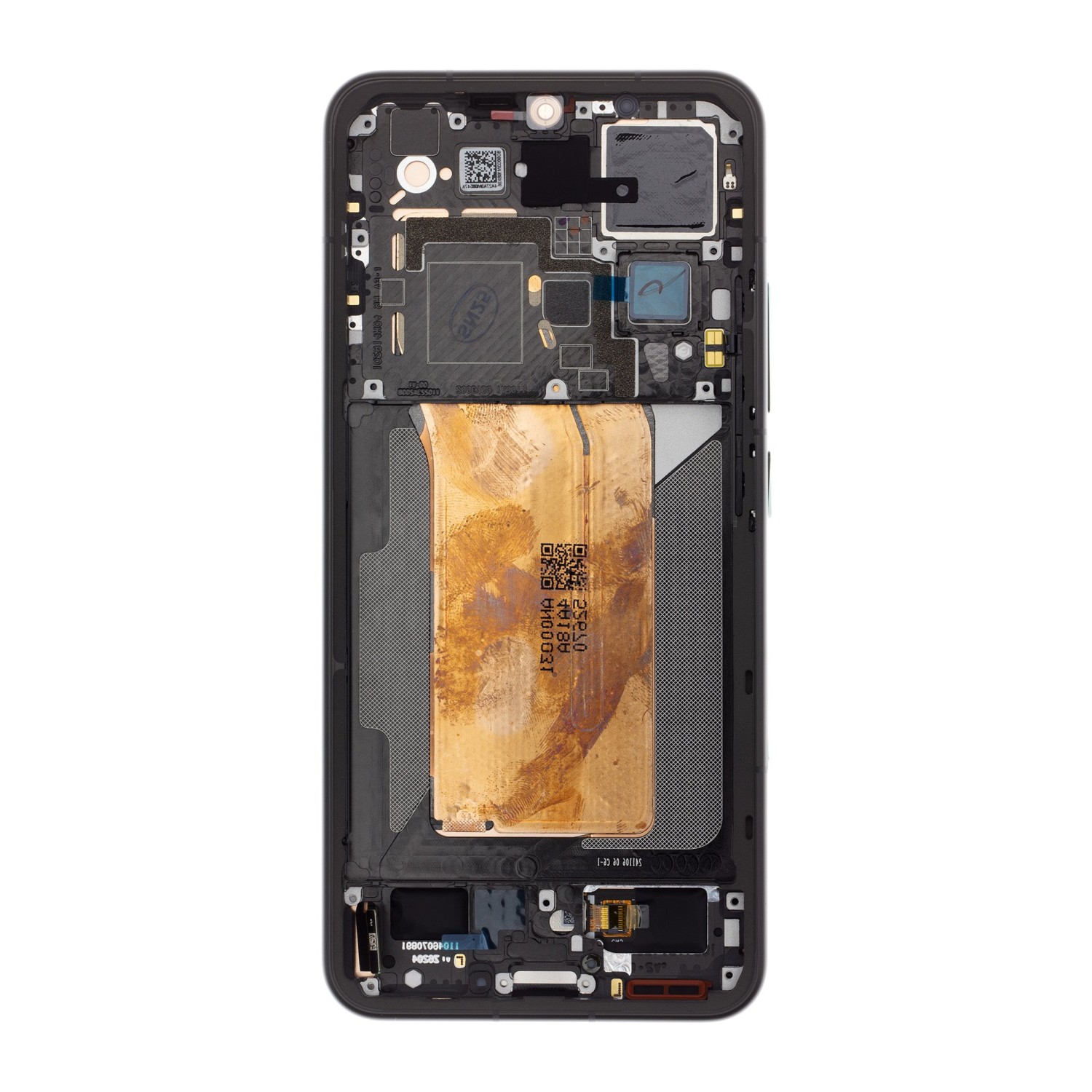 LCD Display + Dotyková Deska + Přední Kryt pro Xiaomi 15 5G Black (Service Pack)