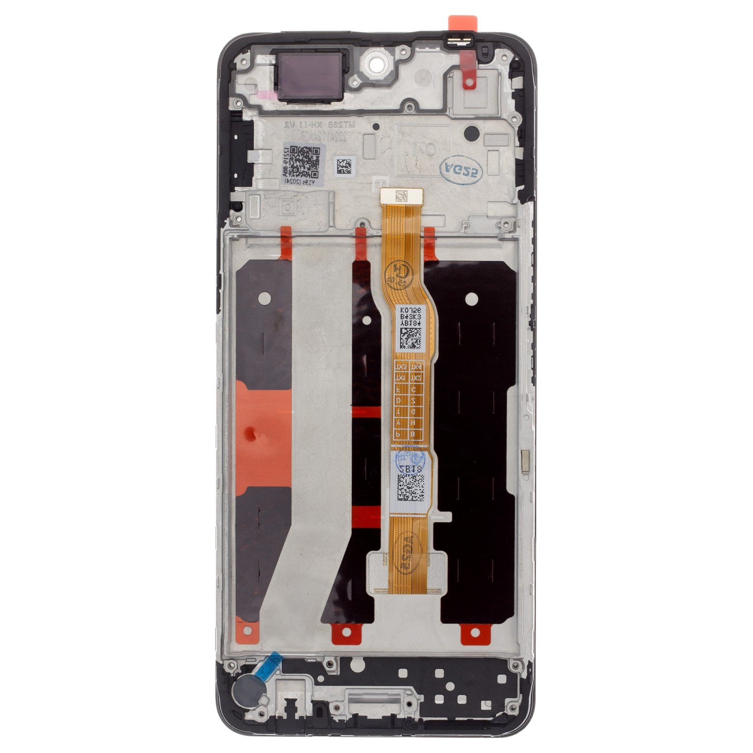 LCD Display + Dotyková Deska + Přední Kryt pro Vivo Y19s