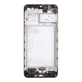 LCD display + dotyková doska + predný kryt pre Samsung Galaxy M31, black (Service Pack)