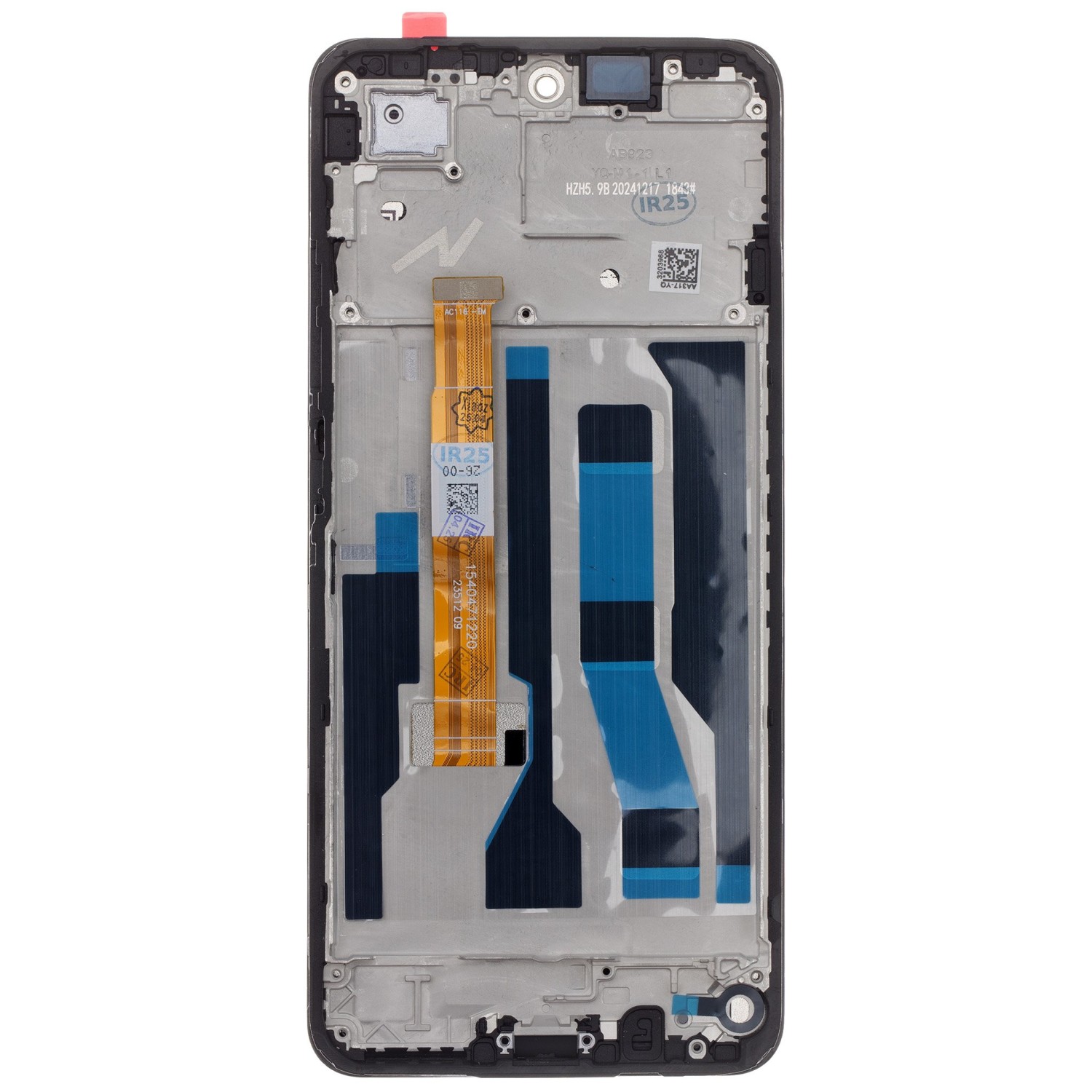 LCD Display + Dotyková Deska + Přední Kryt pro Realme C75 