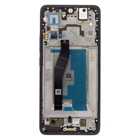 LCD display + dotyková doska + predný kryt pre Xiaomi 14T, titán black (Service Pack)