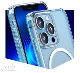 Ochranný kryt 3mk MagCase pro Samsung Galaxy S25 Ultra, čirá