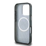 Karl Lagerfeld IML K&CH Heads Repeated Logo MagSafe Zadní Kryt pro iPhone 16 Pro Black