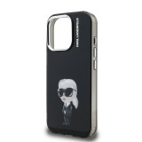 Karl Lagerfeld IML Aquarelle Karl Zadní Kryt pro iPhone 15 Pro Black