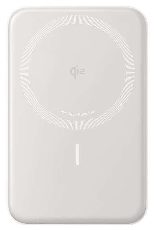 Anker MagGo 10000mAh, Bezdrátová powerbanka 27W bílá